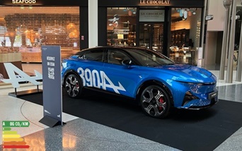 CAP3000 accueille l’Alpine A390 en exposition au Corso