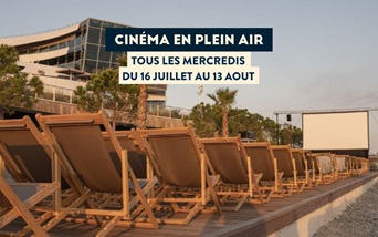 Cinéma en plein air à CAP3000