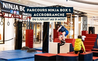 Parcours Ninja Box et Accrobranche