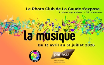 Le Photo Club de La Gaude s’expose au Panasia CAP3000 : la Musique  
