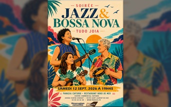 🎷🌴 SOIRÉE JAZZ & BOSSA NOVA CHEZ PANASIA ! 🌴🎶
