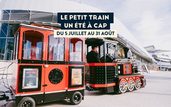 Le petit train est de retour à CAP3000 !