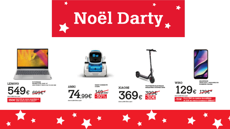 DARTY : Les offres de Noël : centre commercial Cap3000